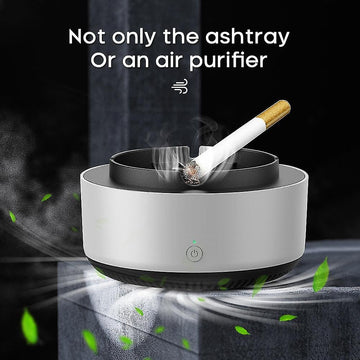 Self-Extinguishing electric ashtray