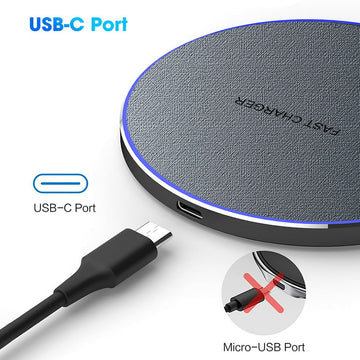 Fast Wireless Charging pad –Cordless flat charger